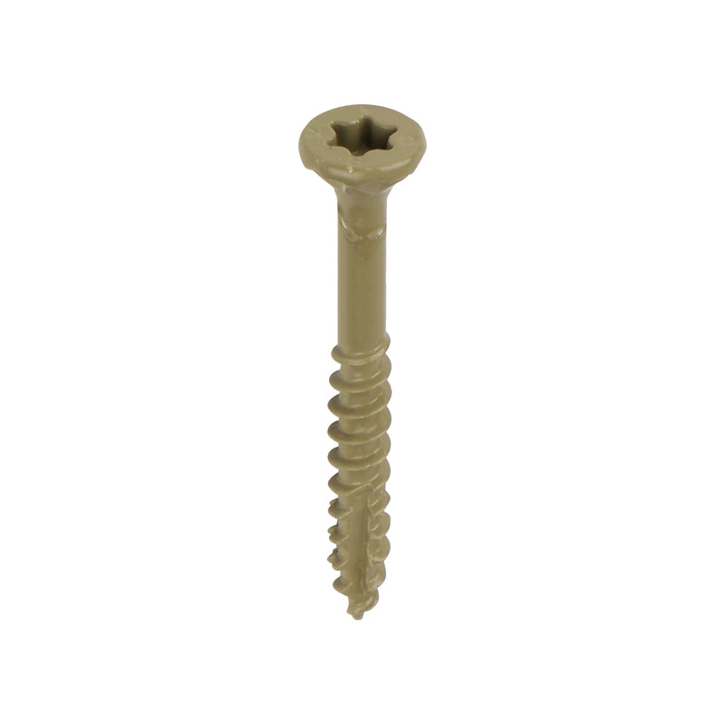 GRK Fasteners Deck Elite No. 9 X 1-5/8 in. L Tan Star Star Head Deck Screws 1080 pk