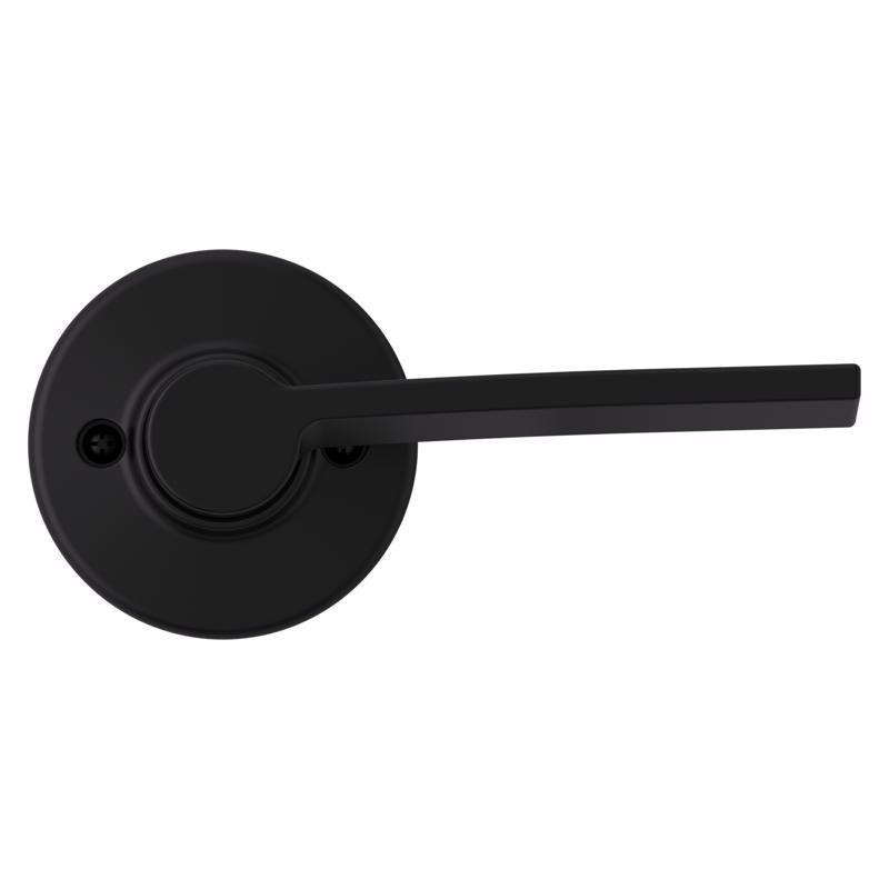 Kwikset Ladera Matte Black Half-Dummy Lever Right Handed
