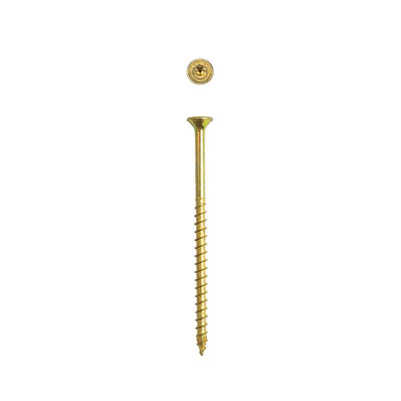 SPAX Multi-Material No. 10 in. X 3-1/2 in. L T-20+ Flat Head Serrated Construction Screws