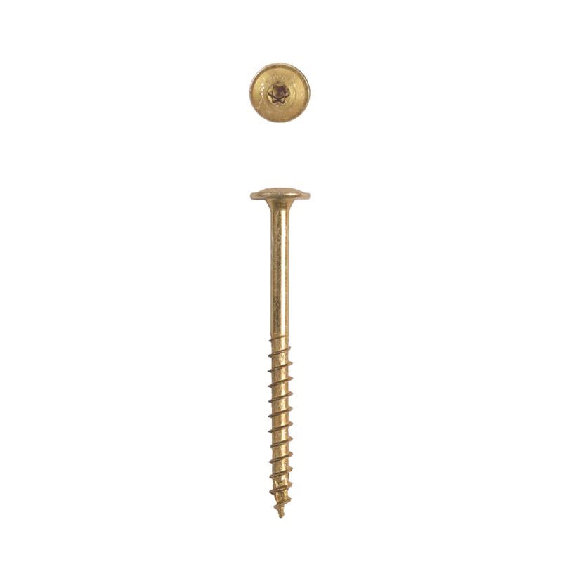 SPAX Multi-Material No. 10 in. X 2-1/2 in. L T-20+ Wafer Head Serrated Construction Screws