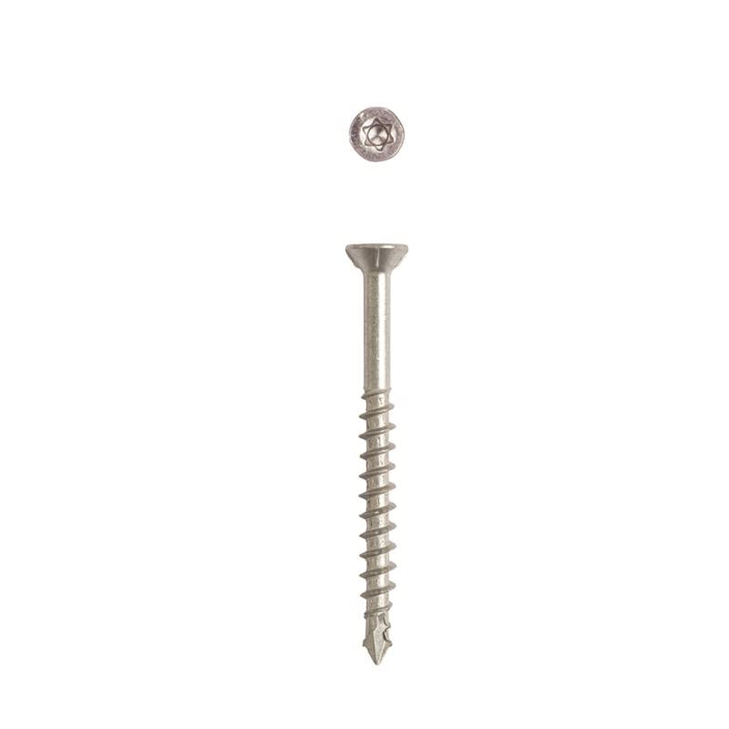 SPAX MDF No. 6 in. X 1-1/2 in. L Star Trim Head Serrated Construction Screws
