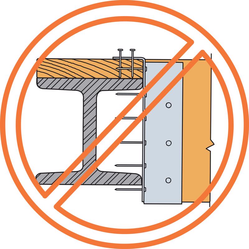 Simpson Strong-Tie 6.68 in. H X 1.81 in. W 14 Ga. Galvanized Steel Joist Hanger