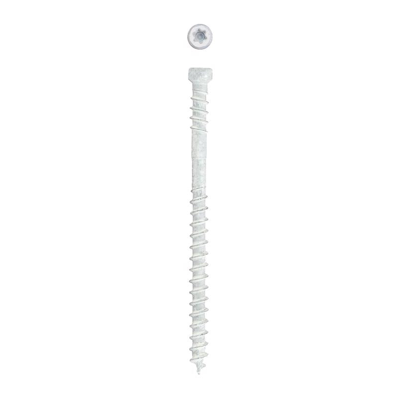SPAX PowerTrim No. 8 Label X 2-1/2 in. L Star Trim Head Serrated Trim Screws