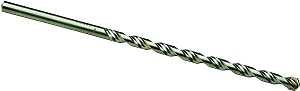 Irwin 326007 Rotary Hammer Drill Bit, 1/4 in Dia, 12 in OAL, Percussion, Twist Flute, 2-Flute, 1/4 in Dia Shank
