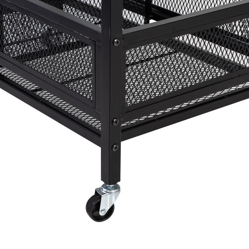 Honey-Can-Do Garage 34 in. H X 32 in. W X 18 in. D Utility Cart