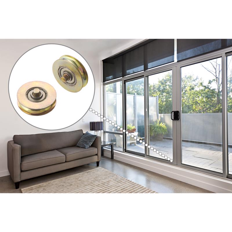 Ace 1-1/4 in. D Bronze Steel Roller Assembly 2 pc