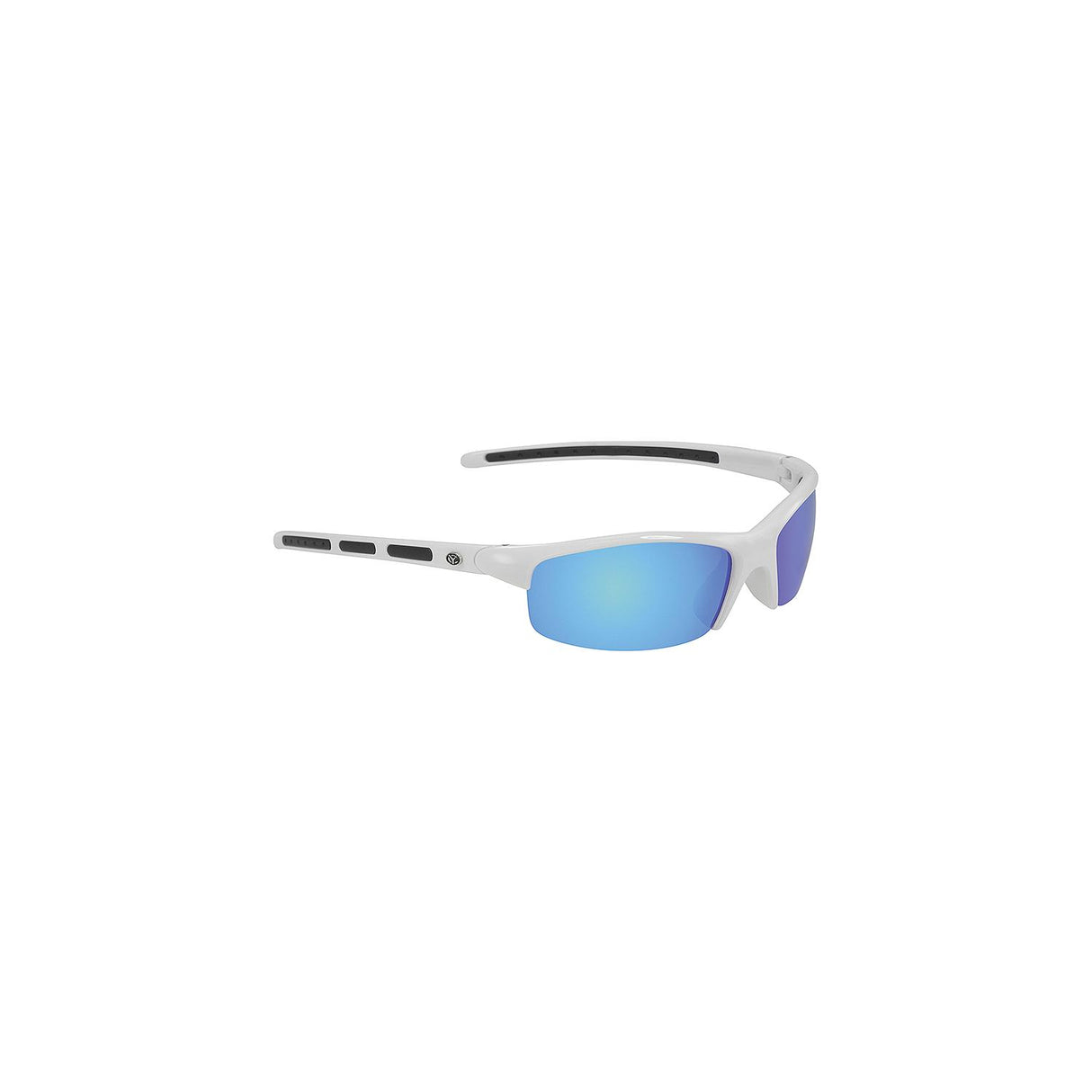 Yachter's Choice 41383 ″Snook″ Polarized Sunglasses with Blue Mirror Lenses & White Frame
