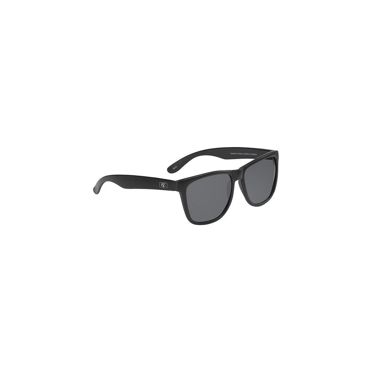 Yachter's Choice 43854 "Catalina" Polarized Sunglasses Black Matte Frame, Grey Lens