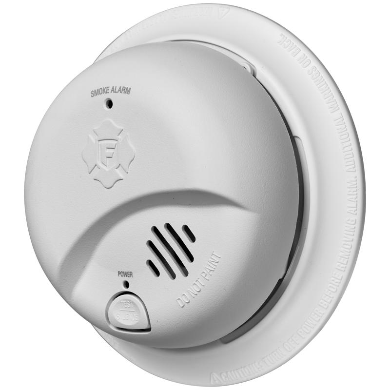 First Alert Interconnect Hard-Wired w/Battery Back-up Ionization Smoke Detector 1 pk