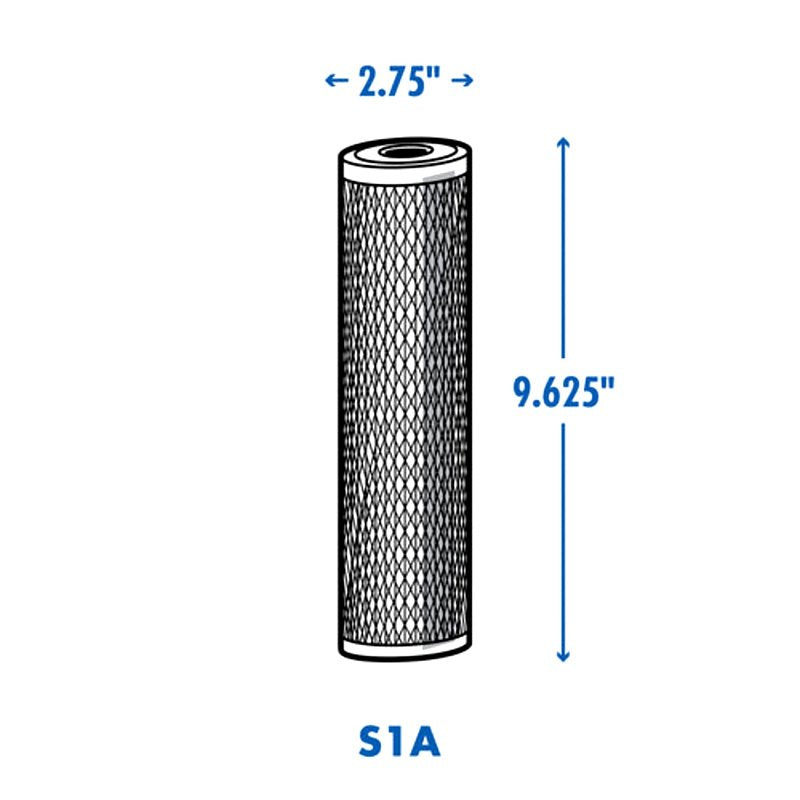 Culligan S1A Water Filter Cartridge, 20 um Filter, Polypropylene