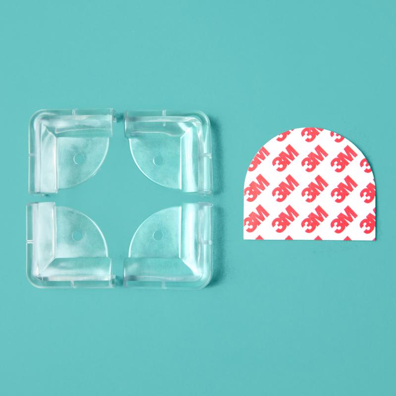 Regalo Clear Soft Rubber Corner Cushions 4 pk
