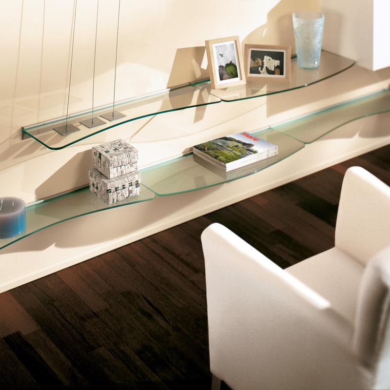 Dolle 0.31 in. H X 23.6 in. W X 7.9 in. D Clear Glass Shelf Board, Pack of 3