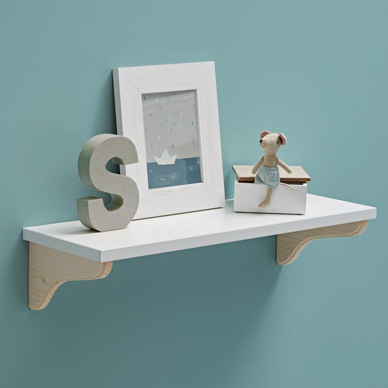 Dolle Lite .75 in. H X 23.6 in. W X 7.9 in. D White Wood Shelf Board, Pack of 2