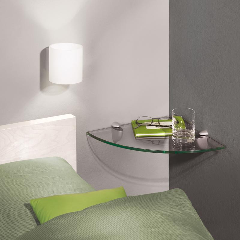Dolle 0.31 in. H X 11.8 in. W X 11.8 in. D Clear Glass Corner Shelf, Pack of 3