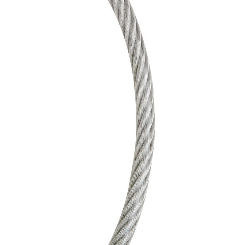 Koch Industries 1/4-5/16 in. D X 200 ft. L Galvanized Clear Vinyl Coated Wire Rope Cable