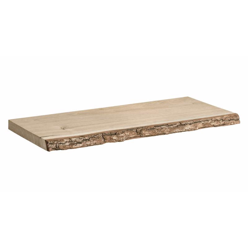 Dolle Lite Nature 0.98 in. H X 23.6 in. W X 7.9 in. D Brown Wood Shelf Board, Pack of 2