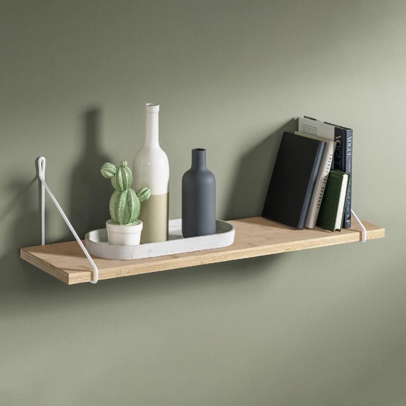 Dolle Lite 0.71 in. H X 23.6 in. W X 7.9 in. D Natural Bamboo Shelf Board, Pack of 2
