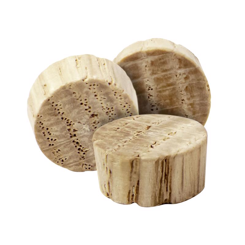 Richelieu Flat Oak Head Plug 1/2 in. D X .5 in. L 25 pk Natural, Pack of 5