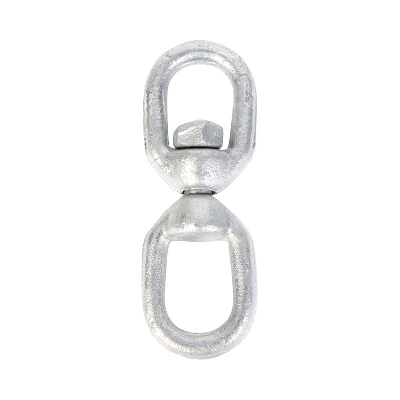 Koch Industries Hot Dipped Galvanized Forged Steel Eye and Eye Swivel 2250 lb, Pack of 5