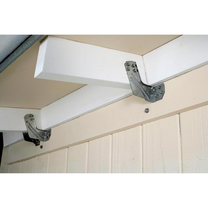 Simpson Strong-Tie 3.75 in. H X 1.69 in. W 18 Ga. Galvanized Steel Hurricane Tie