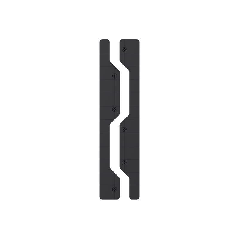 Gator Magnetics Edge Caps Black Metal/Steel Drywall Garage Kit 2 pk