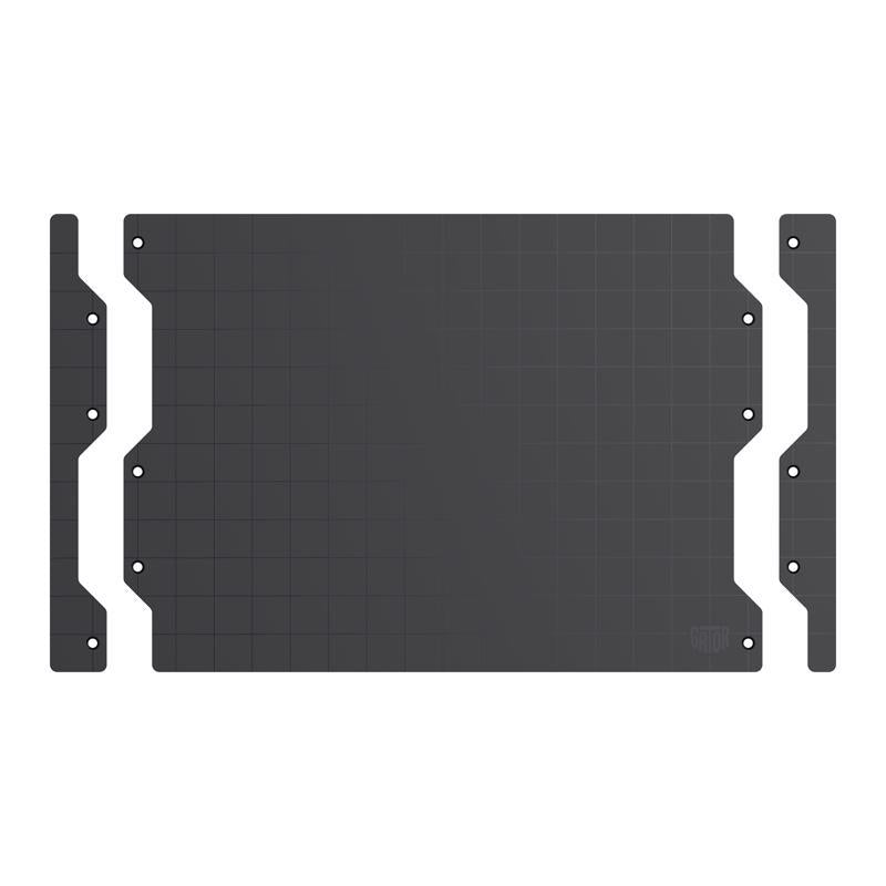 Gator Magnetics Edge Caps Black Metal/Steel Drywall Garage Kit 2 pk