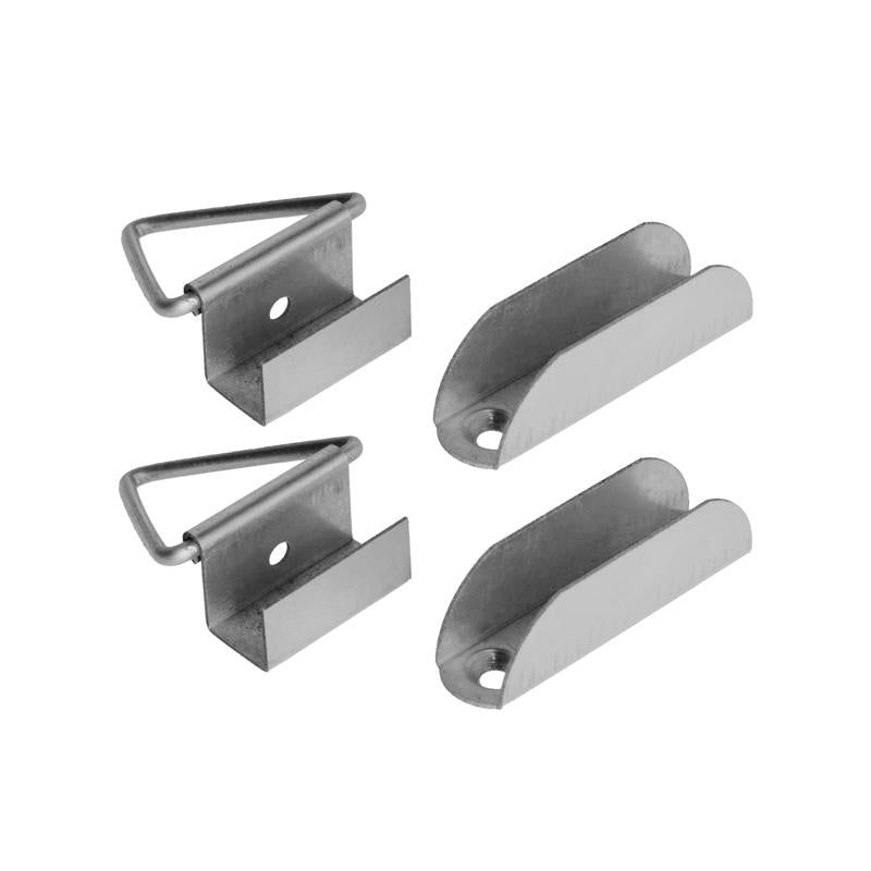 M-D Building Products Aluminum 7/16 in. W X 1-1/2 in. L Screen Top Hanger 2 pk, Pack of 10