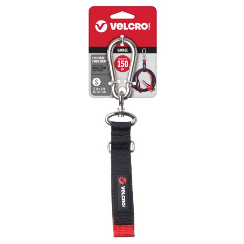VELCRO Brand Easy Hang Cinch 16 in. L Nylon/Steel/Hook and Loop Enclosure Small Storage Strap 150 lb, Pack of 6