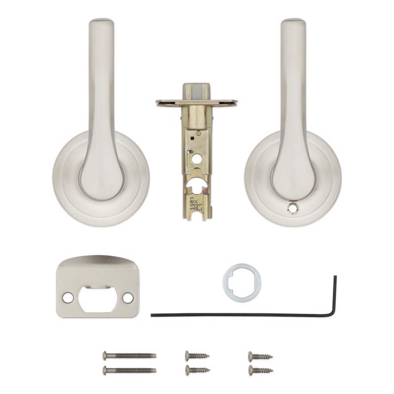 Kwikset Henley Satin Nickel Passage Lever