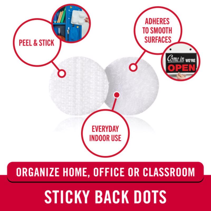 VELCRO Brand Small Nylon Hook and Loop Fastener 5/8 L 75 pk, Pack of 4
