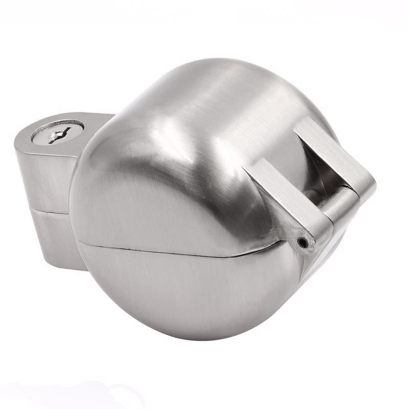 Prime-Line Silver Steel Doorknob Lockout 1 pk