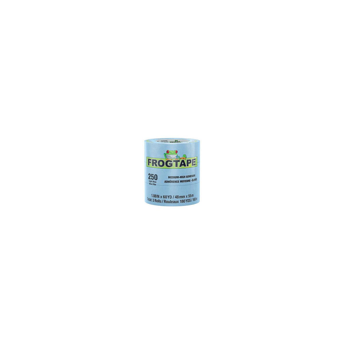 Shurtape 105326 Frogtape 250 Blue Performance Grade Masking Tape, 3/4″ x 180', Blue