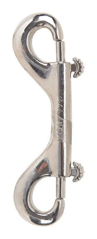 Campbell 3/8 in. D X 4-3/4 in. L Zinc-Plated Iron Double Ended Bolt Snap 110 lb, Pack of 10