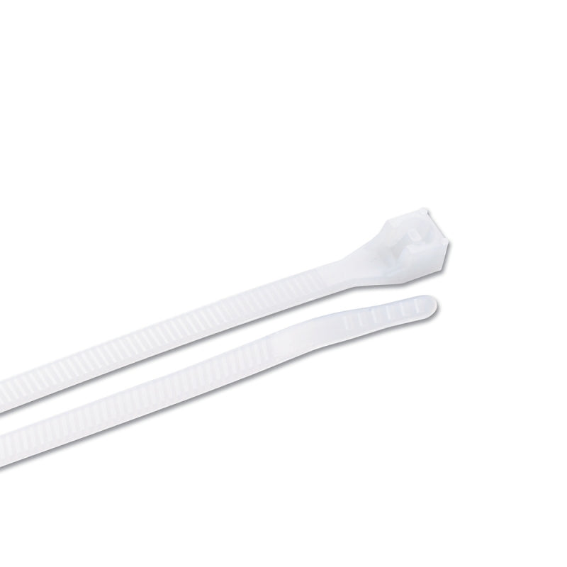 Gardner Bender 46-308MN Cable Tie, 1/4 in Max Bundle Dia, Double-Lock Locking, Nylon, Natural, 8 in L