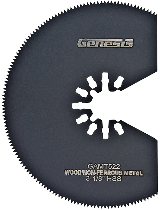 Genesis GAMT522 Saw Blade, 3-1/8 in, 20 TPI, HSS