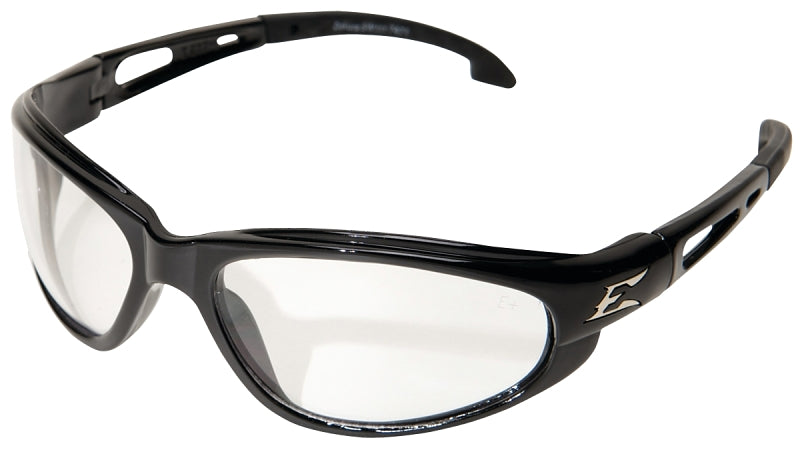 Edge Dakura Series SW111 Safety Glasses, Unisex, 61 mm W Lens, Polycarbonate Lens, Full Frame, Wraparound Frame