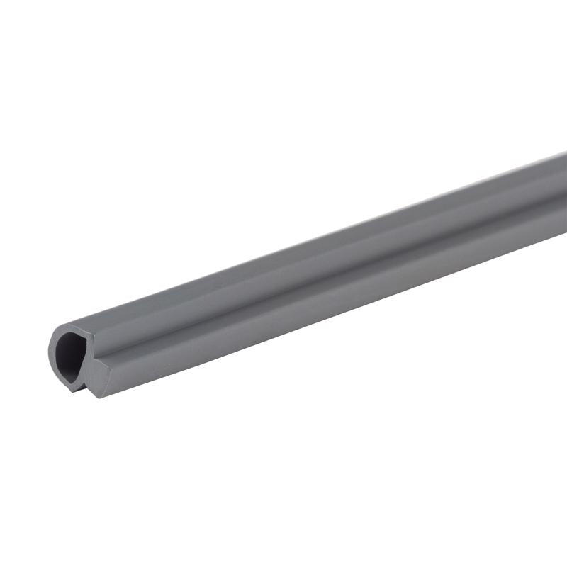 M-D Building Products 0.31 in. H X 0.38 in. W X 36 in. L Vinyl Threshold Replacement Insert Gray