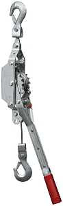 American Power Pull 18500 Cable Puller, Rubber Grip Handle, 12 ft Lift, 1 ton Lifting, 3/16 in Dia Rope/Cable