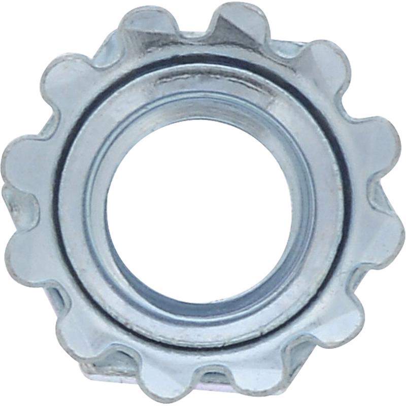 HILLMAN 8/32 in. Zinc-Plated Steel SAE Keps Lock Nut 1 pk