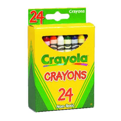 Crayola Assorted Color Crayons 24 pk