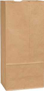 Duro Bag 80076 BBL Sack, 12 x 7 x 17 in, 57 lb Capacity, 12 in L, 7 in W, 17 in H, Kraft Paper, Brown