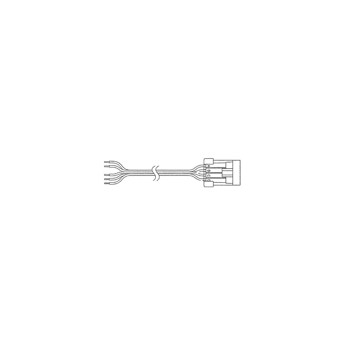 Onan Pigtail Harness, Gasoline