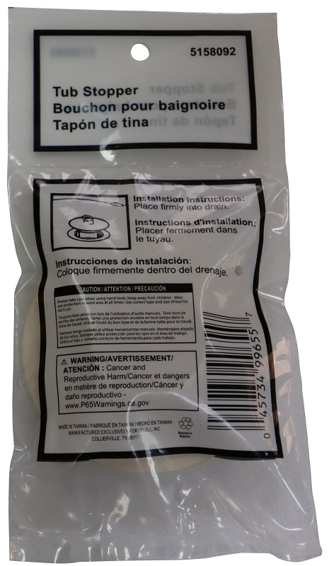 ProSource PMB-100-3L Tub Stopper