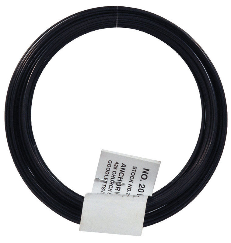 HILLMAN 50 ft. L Black Annealed Steel 20 Ga. Stove Pipe Wire, Pack of 12