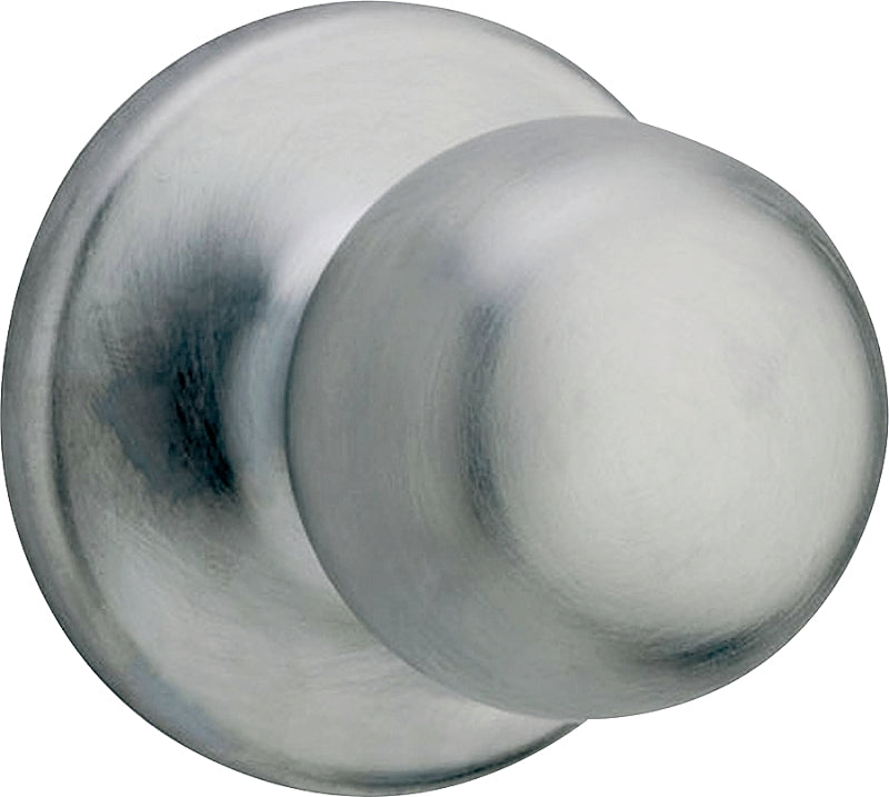 Weiser Fairfax Series GAC101 F26D Passage Door Knob, 1-15/16 in Dia Knob, Satin Chrome