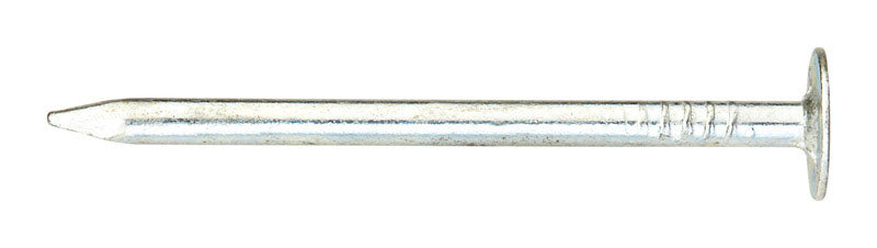 Ace 2-1/2 in. Roofing Electro-Galvanized Steel Nail Large Head 1 lb