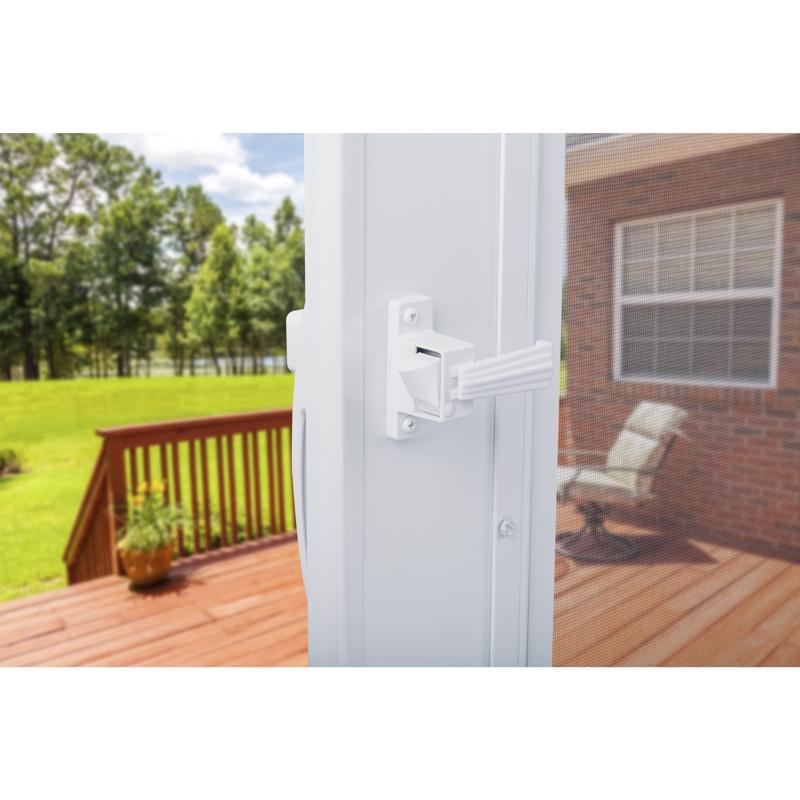 Wright 1-3/4 in. D X 1-3/4 in. L White Steel Lanai Door Repair Kit 1 pk