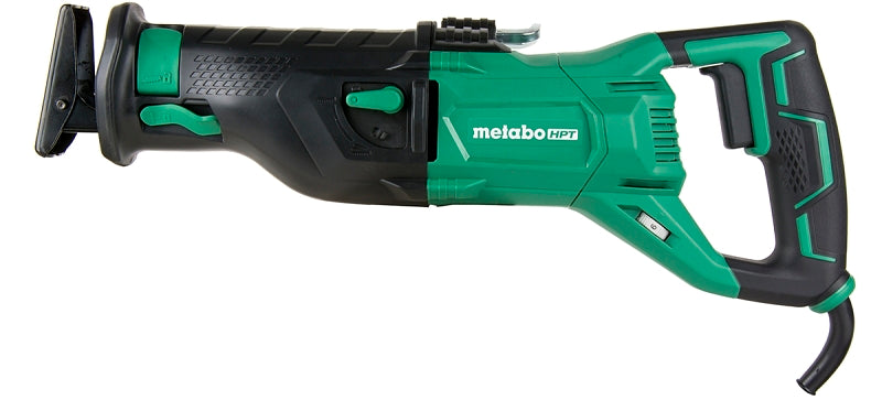 Metabo HPT CR13VSTM Jig Saw with Blower, 11 A, 1-1/8 in L Stroke, 0 to 2800 spm, Reversible Blade