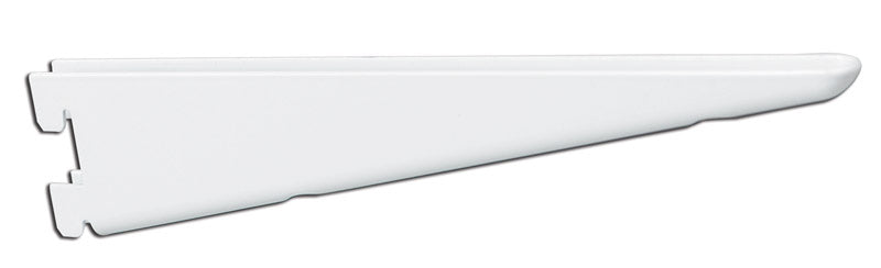 Knape & Vogt White Steel Bracket 16 Ga. 7 in. L 360 lb, Pack of 10