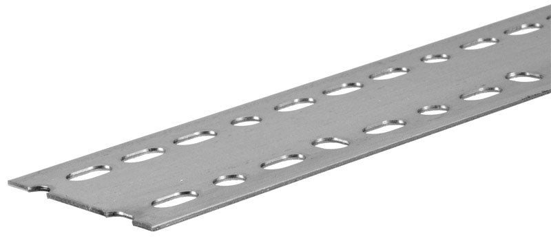 SteelWorks 0.05 in. X 2.4 in. W X 36 in. L Steel Slotted Strapping, Pack of 5